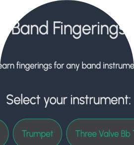 band-fingerings screenshot